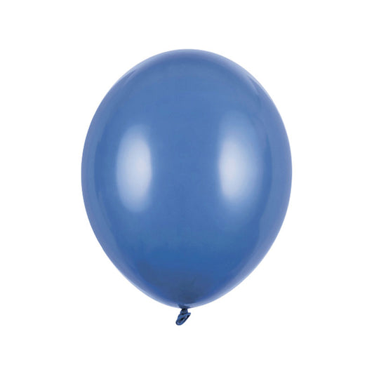 100 Luftballons - Ø 27cm - Pastell Navy Blue