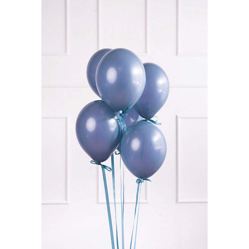 100 Luftballons - Ø 27cm - Pastell Navy Blue