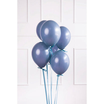 100 Luftballons - Ø 27cm - Pastell Navy Blue