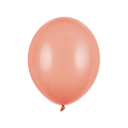 10 Luftballons - Ø 27cm - Pastell Peach