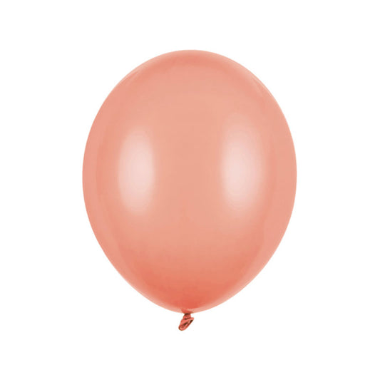 10 Luftballons - Ø 27cm - Pastell Peach