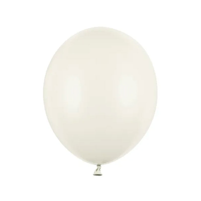 100 Luftballons - Ø 27cm - Pastell Light Cream