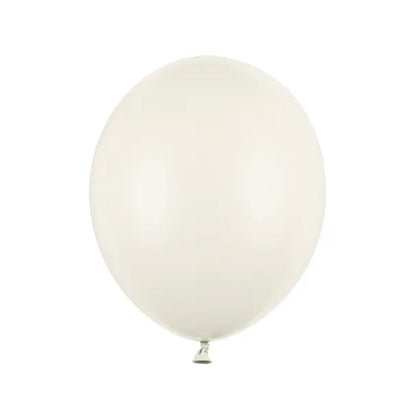 100 Luftballons - Ø 27cm - Pastell Light Cream