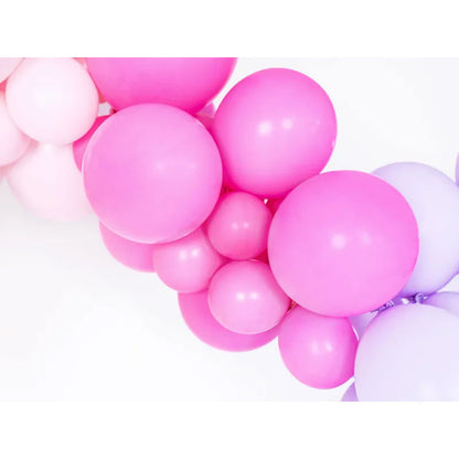 100 Luftballons - Ø 27cm - Pastell Fuchsia