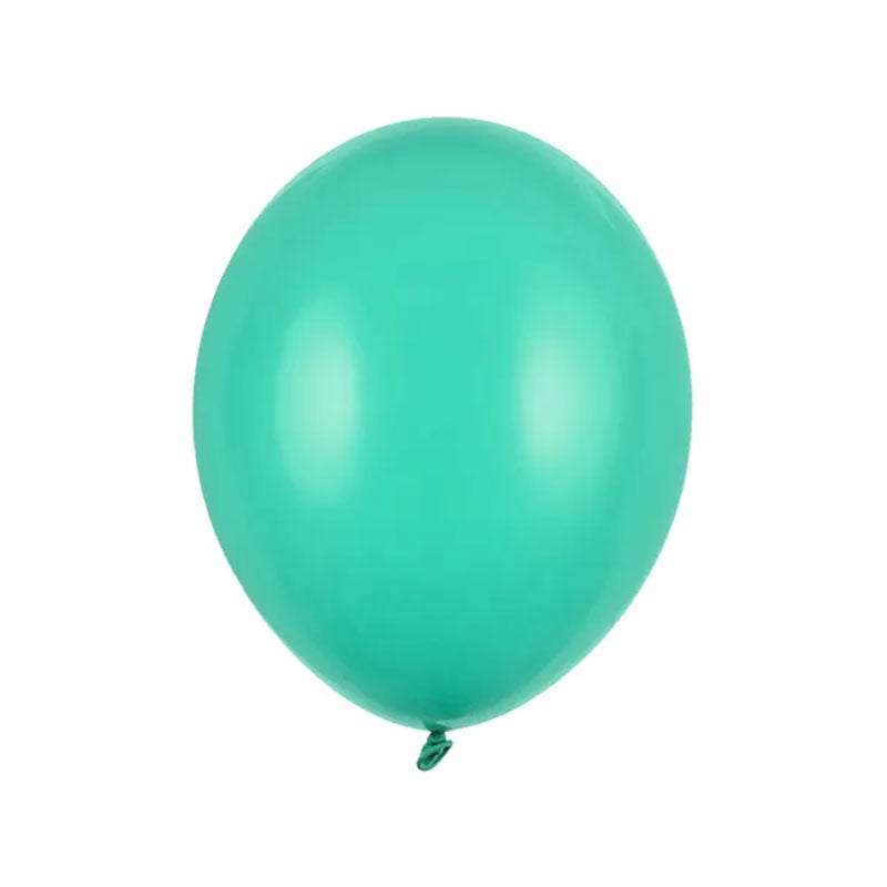 100 Luftballons - Ø 27cm - Pastell Aquamarine