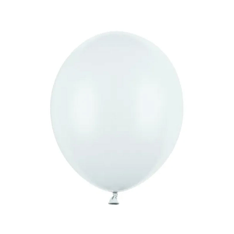 100 Luftballons - Ø 27cm - Pastell Light Misty Blue