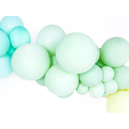 100 Luftballons - Ø 27cm - Pastell Pistachio