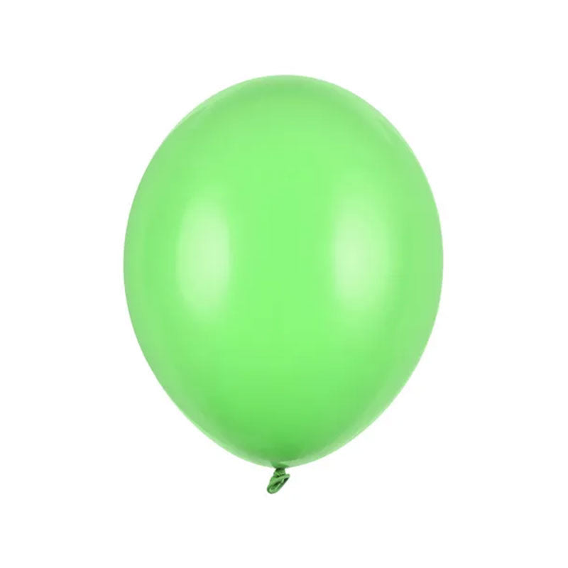 100 Luftballons - Ø 27cm - Pastell Bright Green