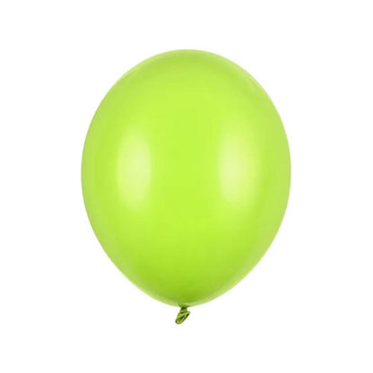 100 Luftballons - Ø 27cm - Pastell Lime Green
