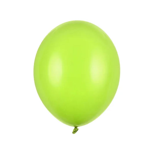 100 Luftballons - Ø 27cm - Pastell Lime Green