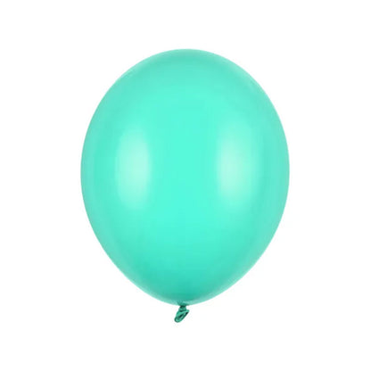 100 Luftballons - Ø 27cm - Pastell Mint Green