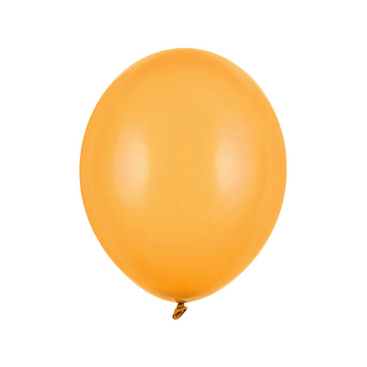 100 Luftballons - Ø 27cm - Pastell Honig