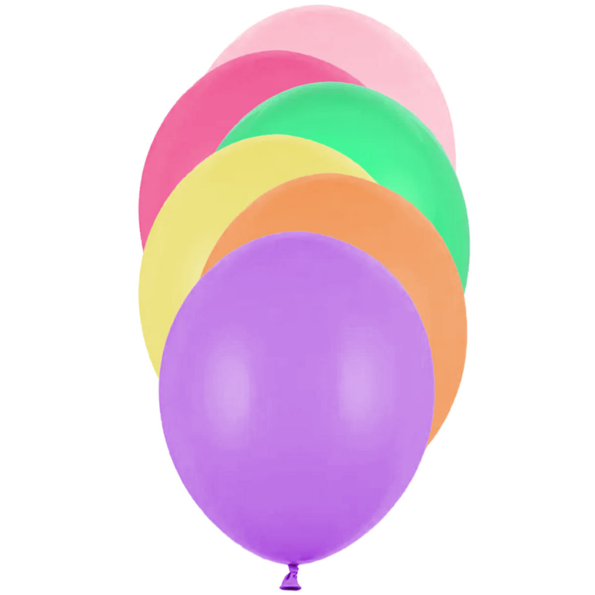 100 Luftballons - Ø 30cm - Bunt
