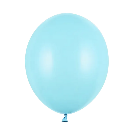 50 Luftballons - Ø 30cm - Pastell - Hellblau