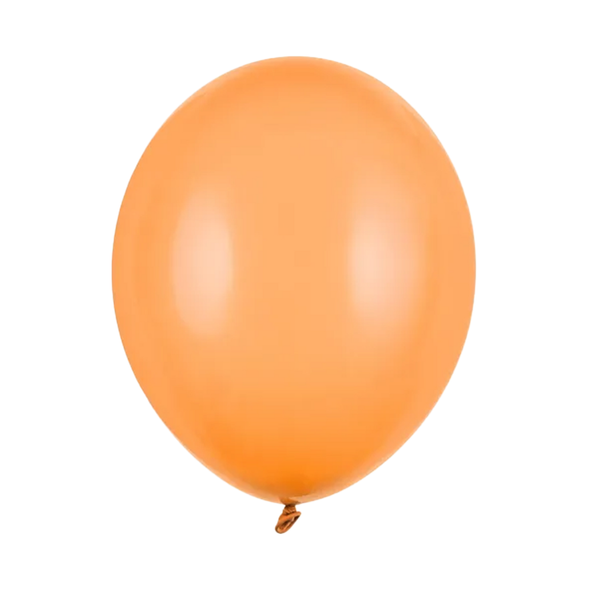 100 Luftballon - Ø 30cm - Pastell - Orange