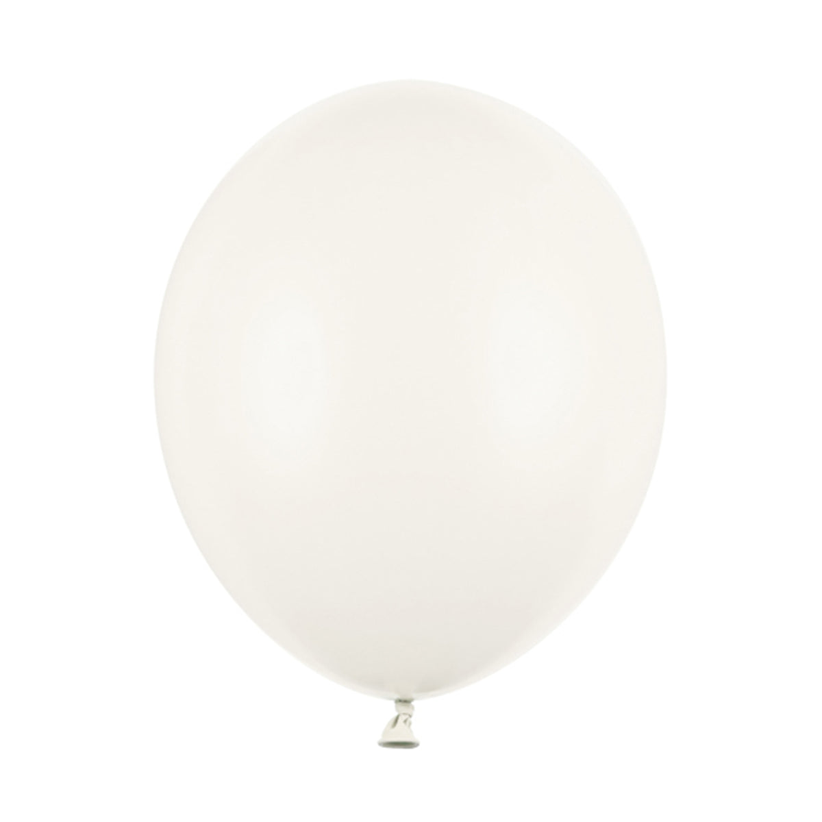 100 Luftballons - Ø 30cm - Pastel AltWeiß
