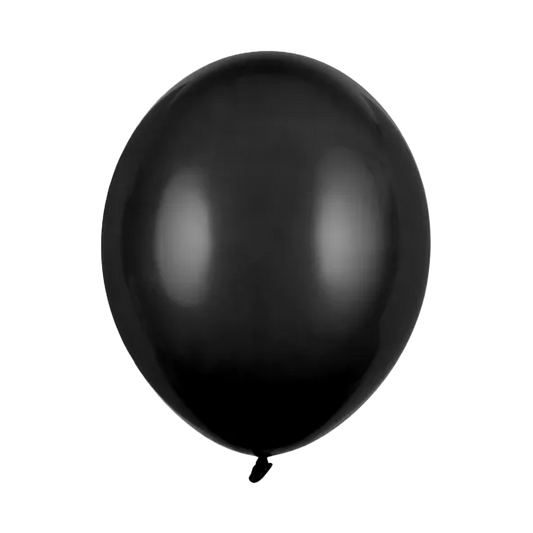 50 Luftballons - Ø 30cm - Schwarz