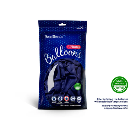 50 Luftballons - Ø 30cm - Pastel Royal Blue