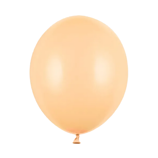 50 Luftballons - Ø 30cm - Pastell - Pfirsich