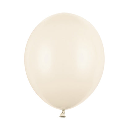 100 Luftballons - Ø 30cm - Pastel Light Nude
