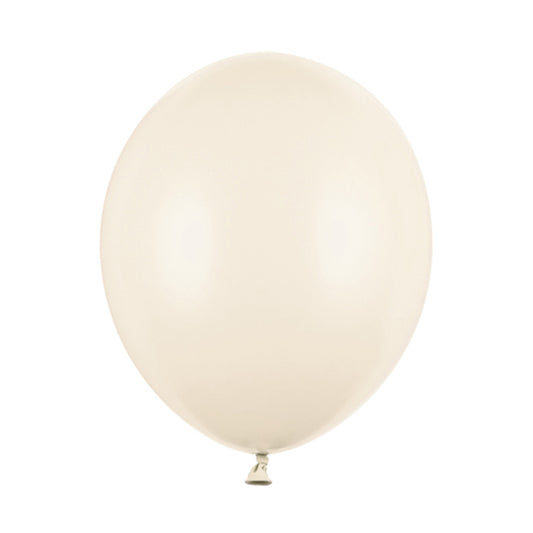 100 Luftballons - Ø 30cm - Pastel Light Nude