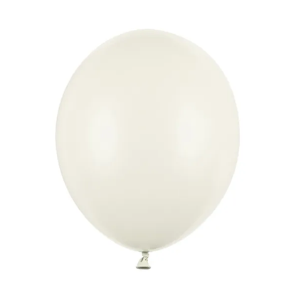 50 Luftballons - Ø 30cm - Pastel Light Cream