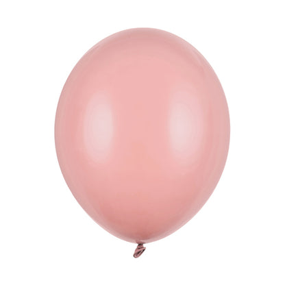 100 Luftballons - Ø 30cm - Pastel Dark Dusty Rose