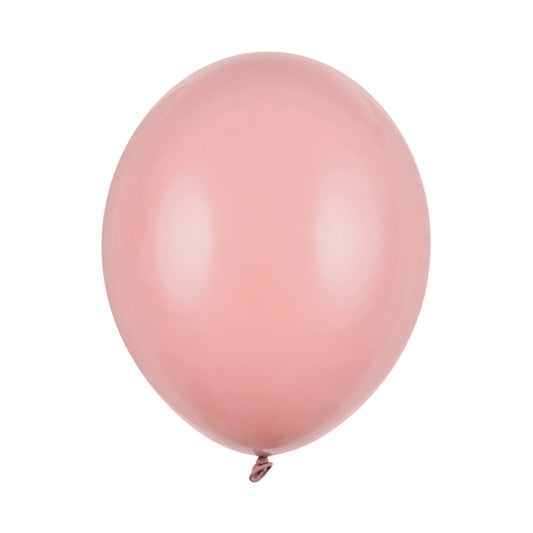 100 Luftballons - Ø 30cm - Pastel Dark Dusty Rose