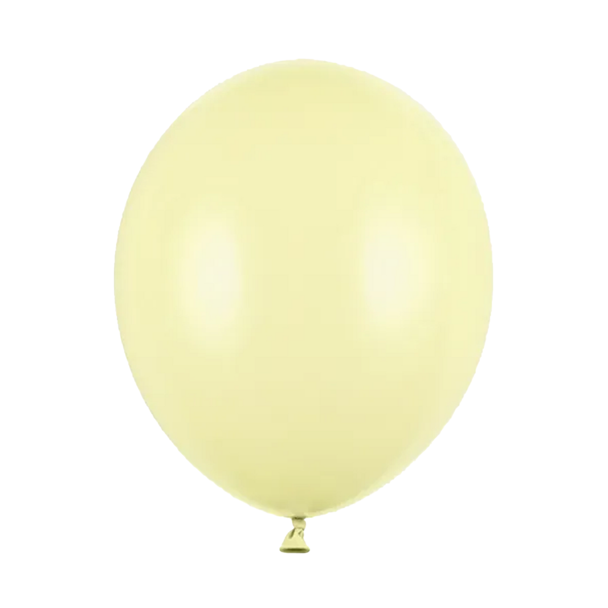 10 Luftballons - Ø 30cm - Pastell - Gelb