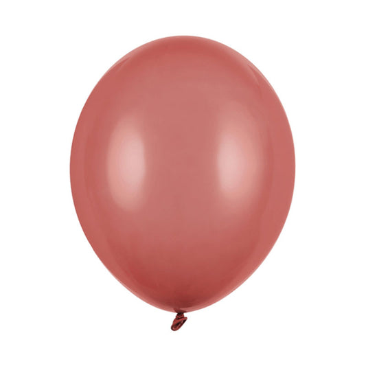 100 Luftballons - Ø 30cm - Pastell Burgundy
