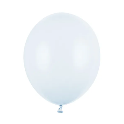 50 Luftballons - Ø 30cm - Pastel Light Misty Blue
