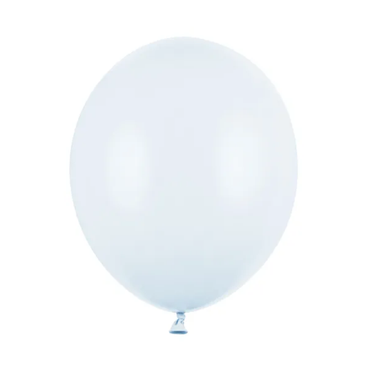 50 Luftballons - Ø 30cm - Pastel Light Misty Blue