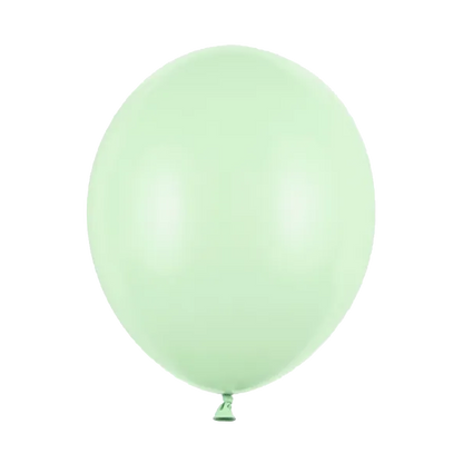 10 Luftballons - Ø 30cm - Pastell - Pistazie