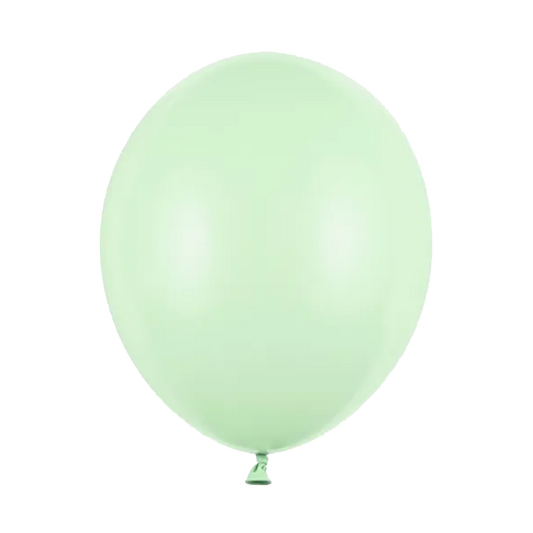 50 Luftballons - Ø 30cm - Pastell - Pistazie