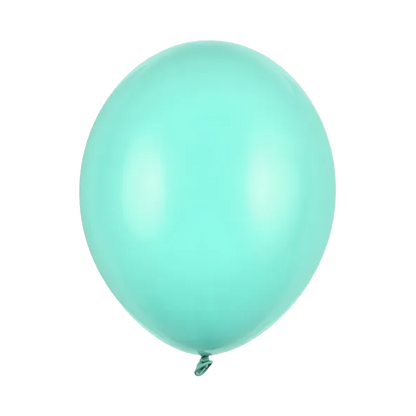50 Luftballons - Ø 30cm - Pastell - Mint