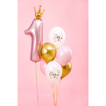 6 Motivballons - Ø 30cm - SET - ONE Girlish