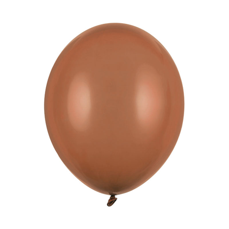 100 Luftballons - Ø 30cm - Pastell Mocca