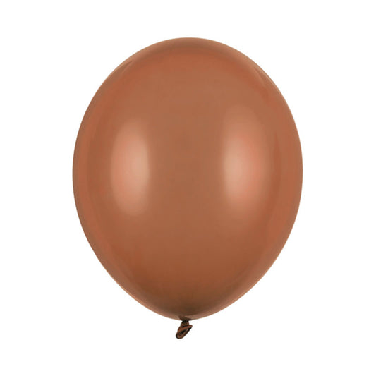 100 Luftballons - Ø 30cm - Pastell Mocca
