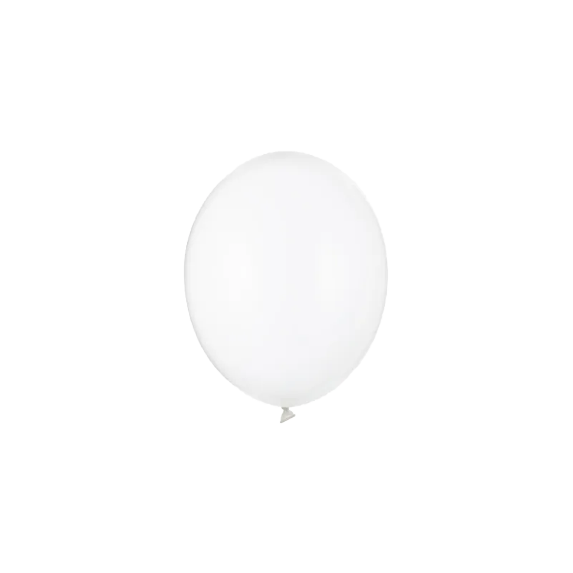 100 Miniballons - Ø 12cm - Transparent