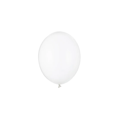 100 Miniballons - Ø 12cm - Transparent