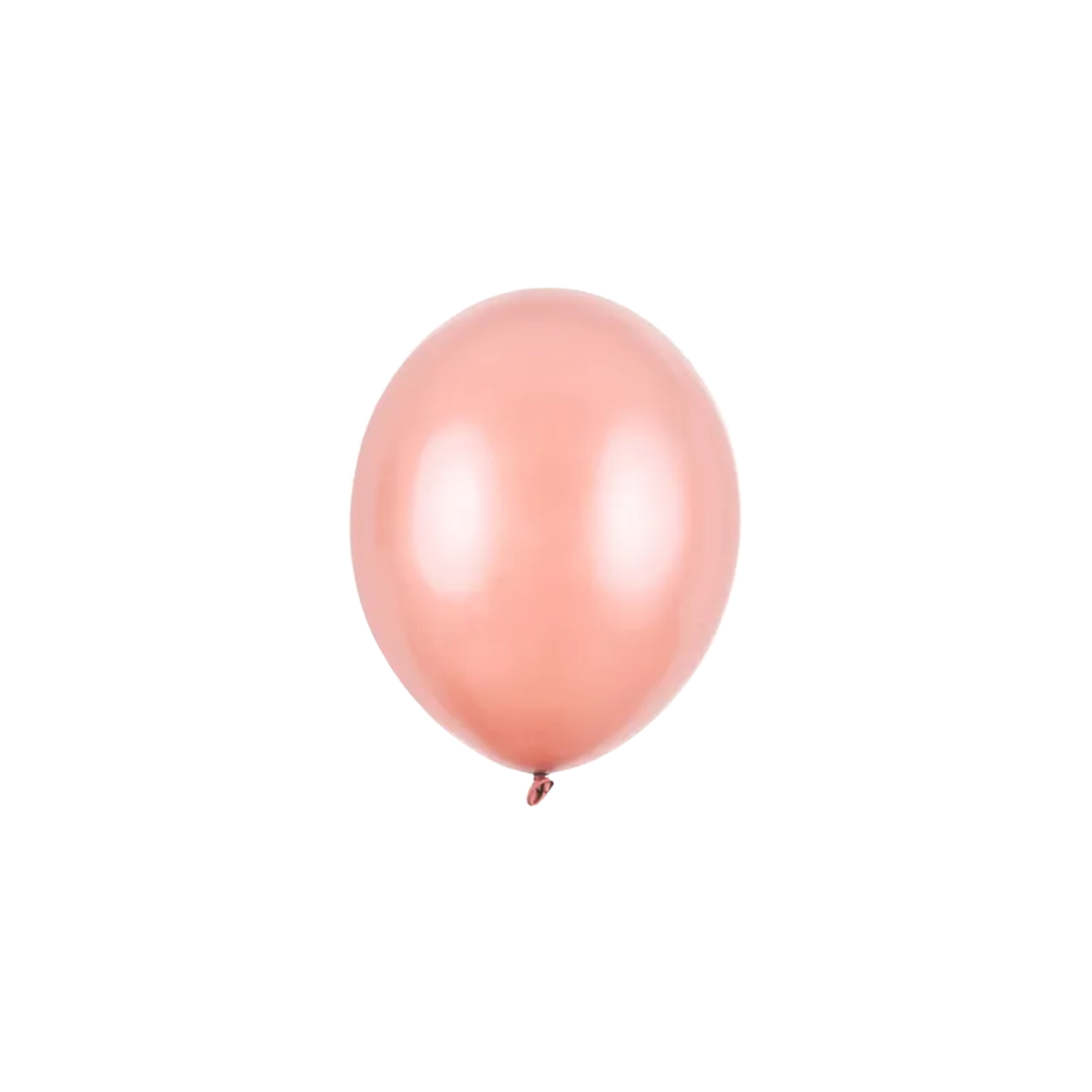 100 Miniballons - Ø 12cm - Metallic - RoseGold