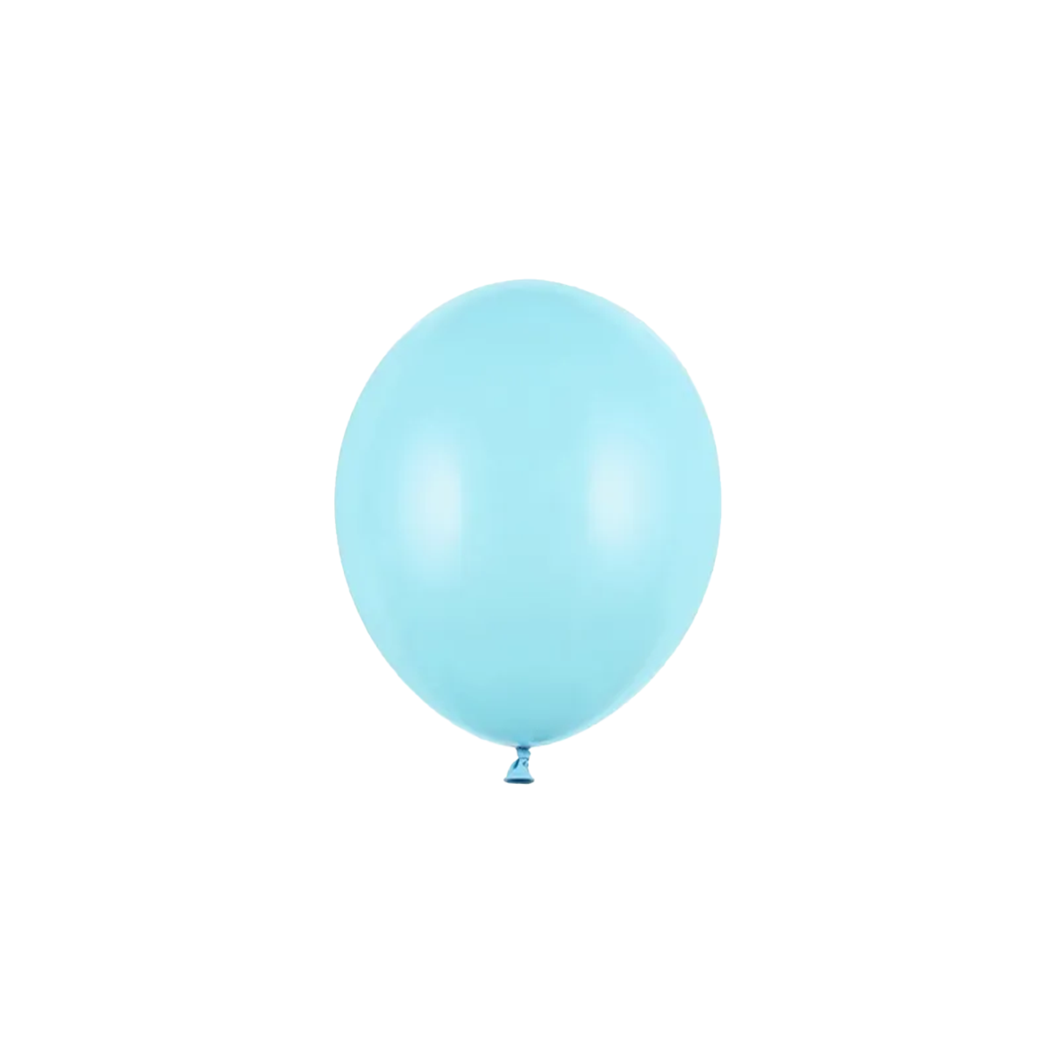 100 Miniballons - Ø 12cm - Pastell - Hellblau