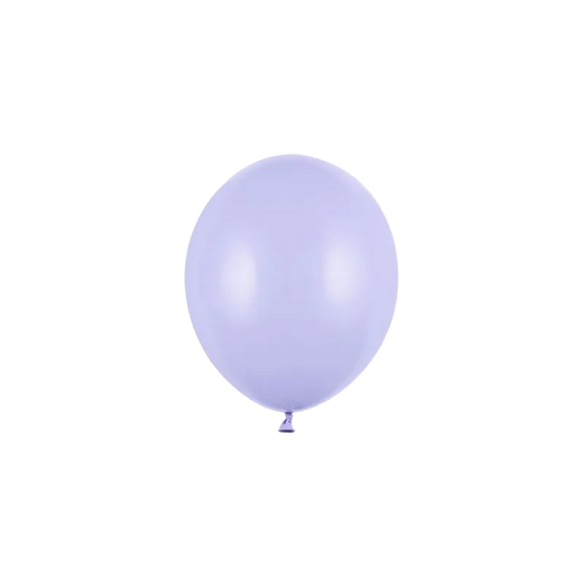 100 Miniballons - Ø 12cm - Pastell - Lavendel