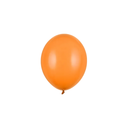 100 Miniballons - Ø 12cm - Orange