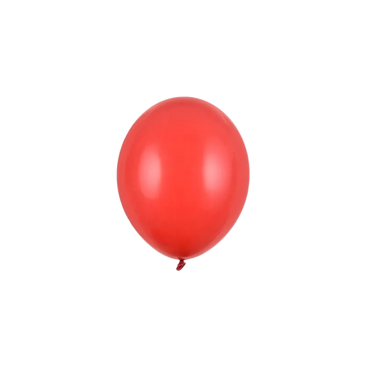 100 Miniballons - Ø 12cm - Rot