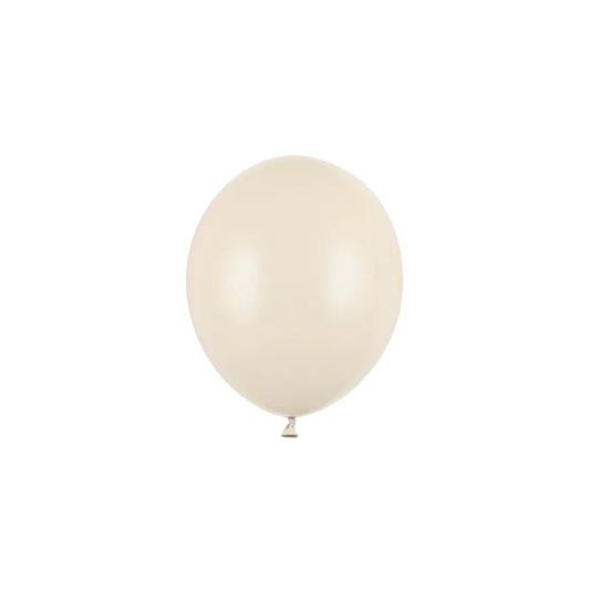 100 Miniballons - Ø 12cm - Alabaster