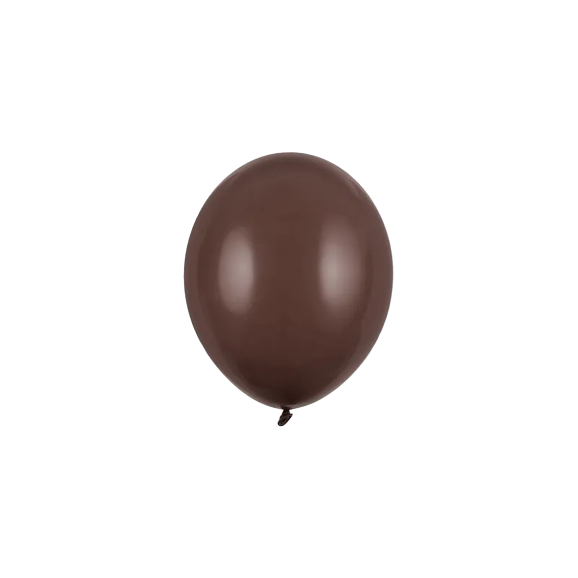 100 Miniballons - Ø 12cm - Braun
