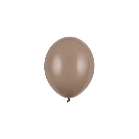 100 Miniballons - Ø 12cm - Cappuccino