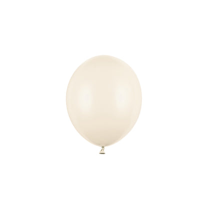 100 Miniballons - Ø 12cm - Pastel Light Nude