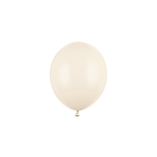 100 Miniballons - Ø 12cm - Pastel Light Nude